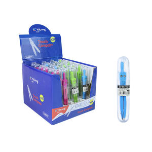 Compas classique Yalong 3 couleurs pour étudiants en métal, en alliage de zinc, pour le <span class=keywords><strong>dessin</strong></span> géométrique - Product Image 1