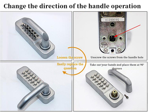 Ngoài trời <span class=keywords><strong>Keyless</strong></span> khóa cửa bền không thấm nước chống trộm tính năng phổ biến mật khẩu mã bảo mật <span class=keywords><strong>push</strong></span> <span class=keywords><strong>button</strong></span> <span class=keywords><strong>Keyless</strong></span> cơ khí - Product Image 6