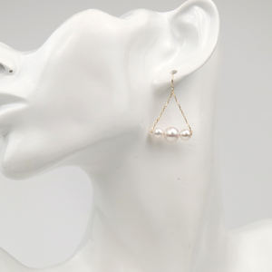 Pendientes de Perlas Akoya Clásicas Japonesas de Alta Calidad al por Mayor para Mujer, Diseño de Joyería Popular para Bodas y Fiestas - Product Image 5