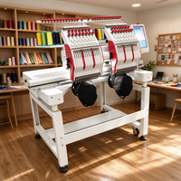 Machine à broder multi-aiguilles haute vitesse avec grande capacité de mémoire pour la production de vêtements de mode