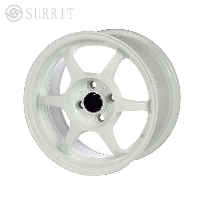 New Surrit 15 Inch 6.5J Alloy Wheels Flow Formed ET35 PCD100 