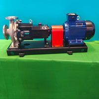 Pompe centrifuge d'alliage en plastique de fluor pour l'industrie chimique PTFE 304