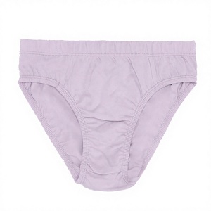 Venta al por mayor 100% algodón lindo dibujos animados impreso bragas de punto sin costuras conjunto de calzoncillos para bebés niños ropa interior de los niños de la India - Product Image 1