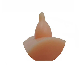 Station d'allaitement portable en silicone bionique avec 4 tétines pour chiots et chatons nouveau-nés, distributeur anti-étouffement 15 cm - Product Image 5