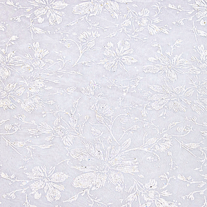 Offre Spéciale blanc broderie paillettes dentelle tissu tricoté croix Style Tulle pour robes de mariée et accessoires de mariage - Product Image 6