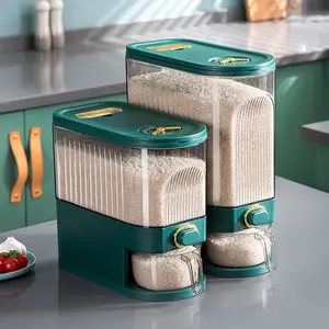 Keuken Aanrecht Graan Graan Airtigh Box Verzegeld Droog Voedsel Keeper Rijstdispenser Container