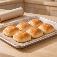 Umweltfreundliches Ungebleichtes Backpapier Antihaftbeschichtet für Haushalt Küche und Backen