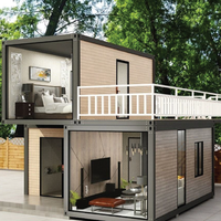 Maisons mobiles Allemagne Barndominium Kit de maison préfabriquée 2200 pieds carrés Maison conteneur Café conteneur pour Dubaï