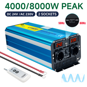 <span class=keywords><strong>LVYUAN</strong></span> Onduleur à Onde Sinusoïdale Pure <span class=keywords><strong>4000W</strong></span> 8000W DC 12V 24V AC 120V 230V pour Système Solaire Domestique 4kW - Product Image 5
