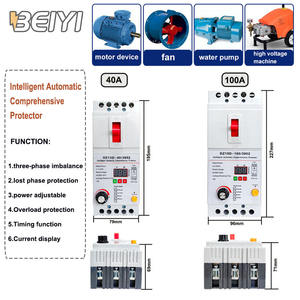 <span class=keywords><strong>Prix</strong></span> d'usine moteur protection intelligente interrupteur de mise hors tension numérique 100Amp 40a protecteur <span class=keywords><strong>triphasé</strong></span> courte phase - Product Image 1
