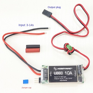 Module régulateur de tension <span class=keywords><strong>Hobbywing</strong></span> pour UBEC 10A 2~6S <span class=keywords><strong>V2</strong></span>, étanche, en plastique, 6/7.4/8.4V pour FPV - Product Image 2