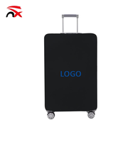 Housse de protection personnalisable pour valise, en tissu souple réutilisable, idéale pour les voyages