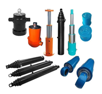 Petit cylindre hydraulique à double effet télescopique Kit de benne basculante pour camion à benne basculante Kit de levage à ciseaux hydraulique