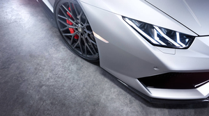 Labbro Anteriore in Fibra di Carbonio per Lamborghini 14-19 HURACAN LP610 Stile VORSTEINER <span class=keywords><strong>VERONA</strong></span> Kit Carrozzeria Paraurti Anteriore - Product Image 2