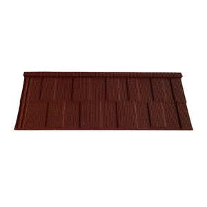 Colorful Stone Coated Metal <strong>Shingles</strong> Roofing Tiles for South Africa Building Materials - Product Image 3