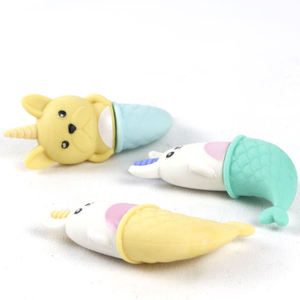 Soododo Xddd125 Văn Phòng Phẩm 3D Bút Chì Màu Động Vật Unicorn Nàng Tiên Cá Có Hình Dạng Bút Chì Thước Keo Tẩy Máy Tính Xách Tay - Product Image 6