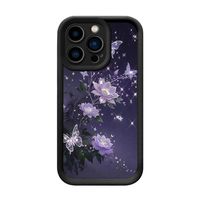 Coques de Téléphone Antichoc Luxe Fleurs pour iPhone 17 Air 16 15 Plus Pro Max 14 13 12 11 X – Housse de Protection Arrière Anti-chute