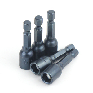 مفك براغي كهربائي سداسي مغناطيسي أسود يعمل بالهواء المضغوط - Product Image 3