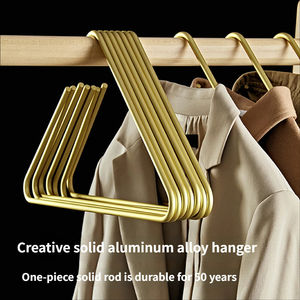 GlobeLink – Cintre de séchage en aluminium sur mesure pour hôtel, léger et antirouille, pour armoire et vêtements - Product Image 3