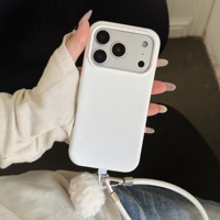 Coque de téléphone de luxe en silicone texturé pour iPhone 18 Pro Max, 17 Pro Max, 16 Pro, 15 Pro, 14 – Housse antichoc souple en TPU