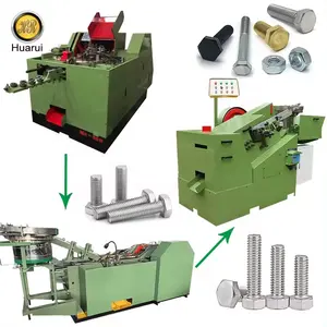 Boulon hexagonal faisant la machine, vis automatique d'écrou de boulon formant la machine, machine de coupe de boulon de prix usine