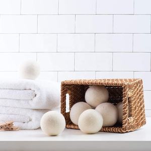 Shorten Drying Time 100% New Zealand Chemical Free Fabric Softener Washing <b>Balls</b> Felt Laundry Wool <b>Dryer</b> <b>Balls</b> - Product Image 4