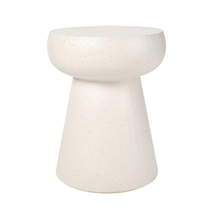 Mushroom-Shaped Outdoor Concrete Side <b>Table</b> Modern Geometric Pedestal End <b>Table</b> For Patio Garden Decorative Use - Product Image 6