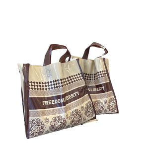 Bolsas de Compra Elegantes con Estampado Floral en Grabado PE, Reutilizables, Ligeras, Tamaños Personalizados para Tiendas Minoristas - Product Image 3