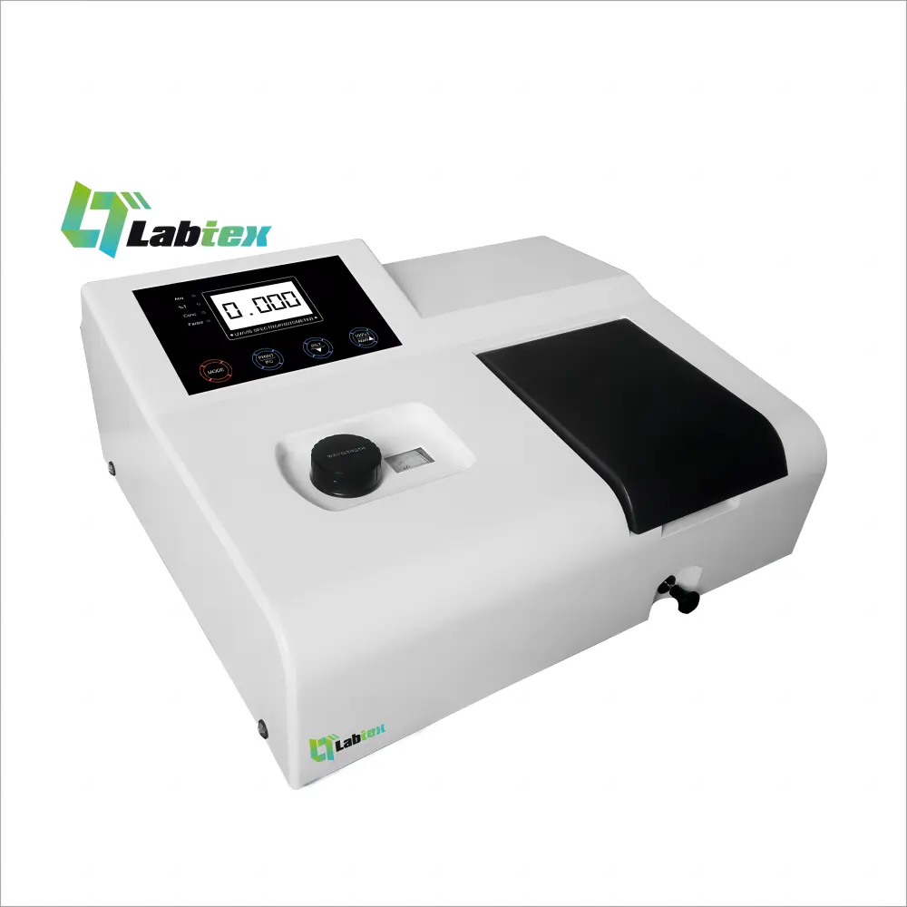 LABTEX 2nm uv vis สเปกโตรมิเตอร์ลําแสงคู่จีน uv-vis nir สเปกโตรโฟโตมิเตอร์แบบพกพาสําหรับ spf ราคาดี