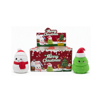 Jouet géant en peluche à rebond lent, rembourré de farine, 6 styles (Sapin de Noël, Bonhomme de neige, Thé au lait), nouveauté apaisante à suspendre pour garçons