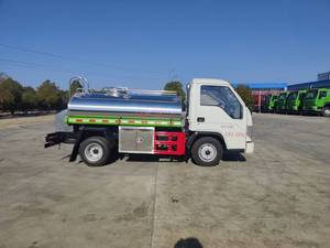 Camion-citerne à eau Foton Small Card 2, 4495 kg de poids <span class=keywords><strong>total</strong></span>, réservoir en acier inoxydable, petit camion de transport d'eau, export direct d'usine - Product Image 1