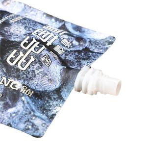 High quality food grade grape juice packaging <b>bag</b> with spout spouch for milk beer suction jelly low MOQ - Product Image 5