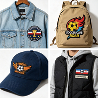 Écusson brodé personnalisé pour équipes de football, logo de club de football, badge brodé pour équipes sportives, logo brodé