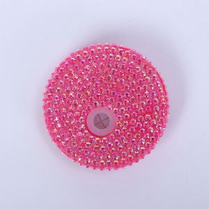 Tapa Brillante de Plástico con Pedrería Colorida, Cubierta Impermeable Acrílica de 16 oz, Estilo ROMANCE, Artículos Promocionales Digitales - Product Image 4