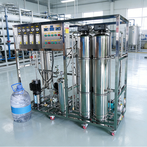 Équipement RO à 2 étages All-SS 0,25 TPH pour boucherie avec norme CE, 3 membranes, conception <span class=keywords><strong>sanitaire</strong></span> - Product Image 1