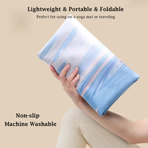 Tapis de yoga portable LEECORK 1 mm en caoutchouc suédé, antidérapant, à forte adhérence, pliable, imperméable et écologique - Product Image 3