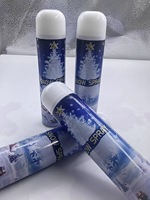 Spray de neige artificielle de Noël 350 ml pour vitres, arbres, bouquets de fleurs, décorations de fête d'hiver
