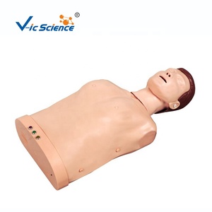 Maniquí de Entrenamiento de RCP de Medio Cuerpo para Adultos, Modelo de Obstrucción, Compresión Torácica Externa - Product Image 1