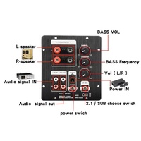 Untuk Amplifier Profesional 2.1 Subwoofer TPA3118 30W*2 +60W dengan Output 2.0 Independen