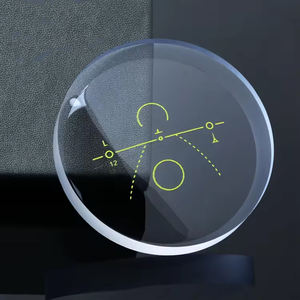 Brand New personnalisé 1.56 résine progressive Transparent Semi-fini lentille optique Offre Spéciale blanc/clair HMC revêtement lunettes <span class=keywords><strong>de</strong></span> soleil - Product Image 4