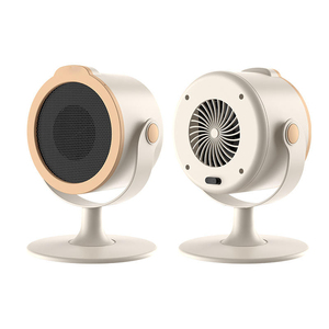 Calentador de Escritorio de 500W, Calentador Eléctrico PTC con Ventilador, Calentamiento Rápido y Silencioso, Bajo Consumo, Calentador Personal para Oficina y Estudio - Product Image 1