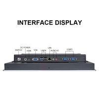 Mini PC Industrial sin Ventilador de 10 Pulgadas J1900 con Pantalla Táctil I3/I5, Tablet PC con Windows 10/7/Linux, 8GB RAM, 256GB SSD, en Stock