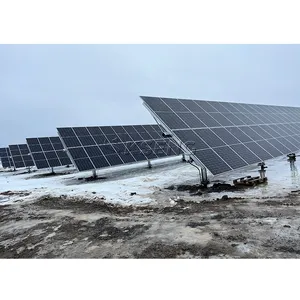 China Manufacturer Solar Tracker Structure Pv Tracker Kit Automatic Single Axis Solar Tracker System