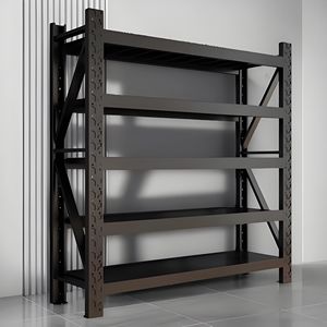 טעינת 300 ק "ג טעינה בינונית ללא דופי רסק אורך מוסך מערכת מירוצים מציג מדפים אחסון יחידת מדפים יחידת מדפים - Product Image 2