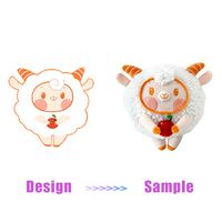 Fabricant de jouets en peluche sur mesure d'animal en peluche sur mesure conception personnalisée anime peluches douces
