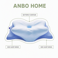 Oreiller cervical en mousse à mémoire de forme personnalisé en gros, oreiller ergonomique de soutien du cou OEM ODM