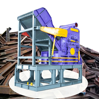 Broyeur de ferraille puissant pour jantes en alliage, machine de broyage de métaux lourds pour le recyclage des métaux non ferreux
