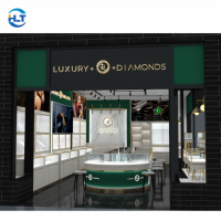 LED-Beleuchtete Schmuck-Vitrinen |   Maßgefertigte Ladentheken & Schaufenster für den Einzelhandel