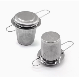 Infuseur à thé portable en acier inoxydable, écologique, avec filtre-cuillère en métal pour les amateurs de thé - Product Image 6