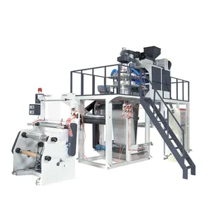 Extruded Polypropylene Blown Film Film Blowing Machine Extruder 3 Layer Aba Pp Ldpe Plastic Nylon Extrusion Blow Molding Machine